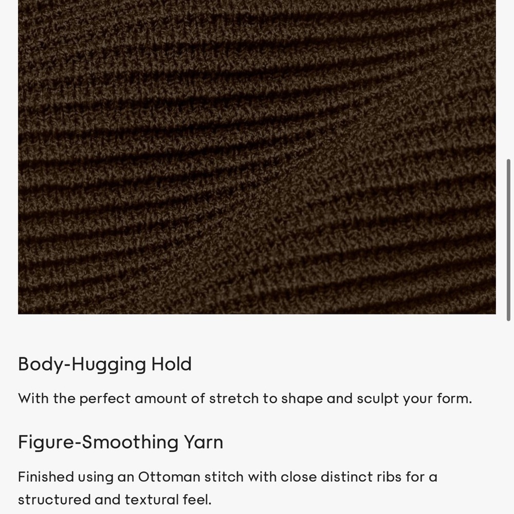 Aritzia Babaton Sculpt Knit Criss Cross Cropped Tank - Picture 8 of 8